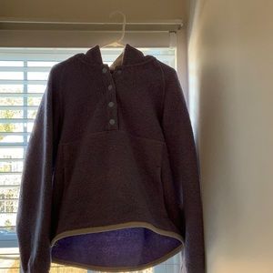 Outdoor Voices purple pullover